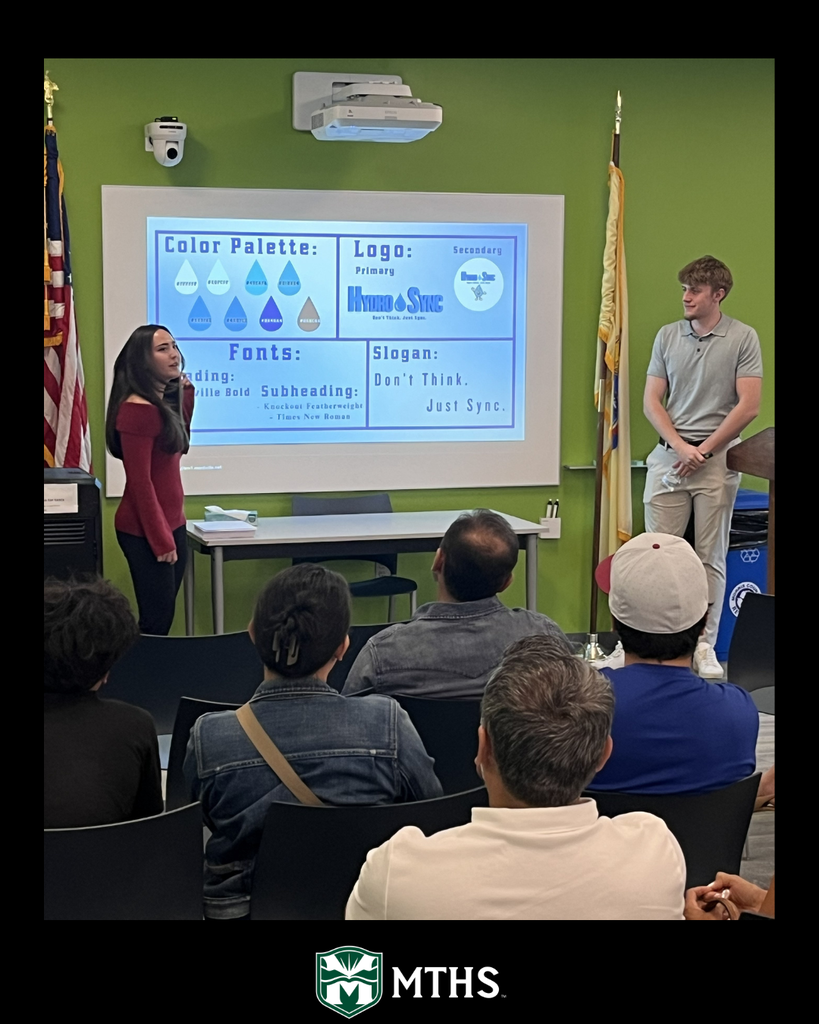 Mr. Connolly's International Business Practice Firm (IBPF) Family Night - students present their branding package