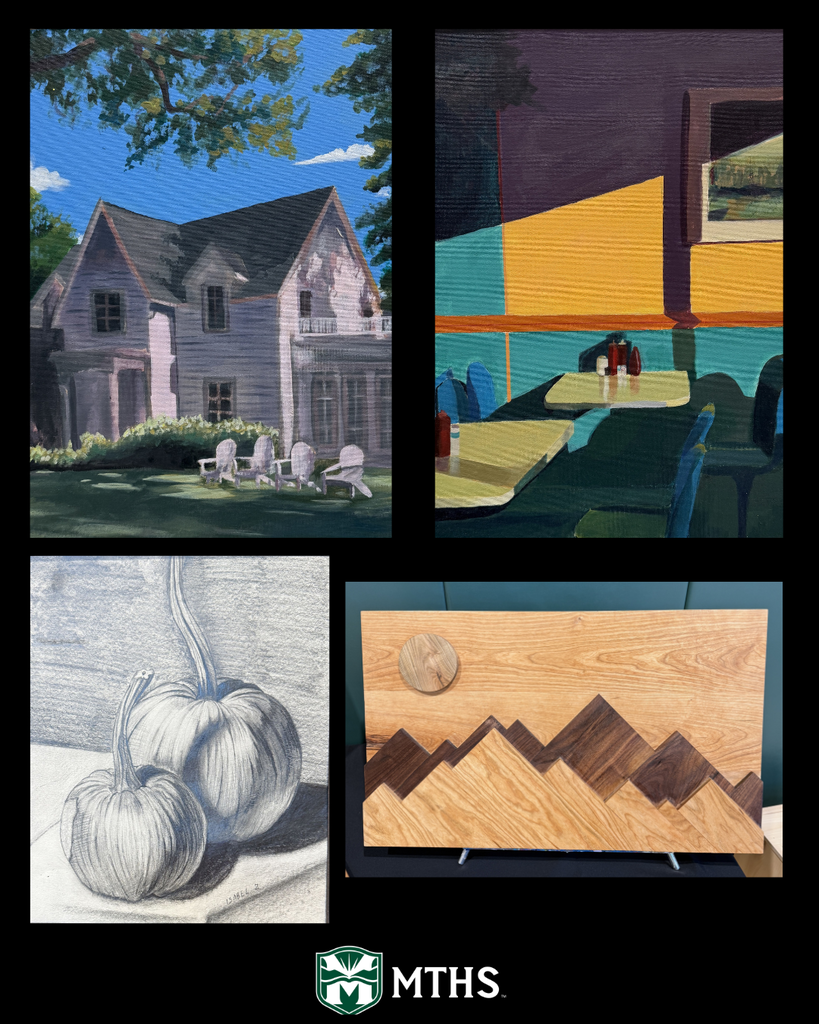 Selections from MTHS student artists for the 2nd Annual Art & Design Show at Montville Township High School (100 Horseneck Road, Montville, NJ) from 6:00-8:00pm in the Main Gymnasium.
