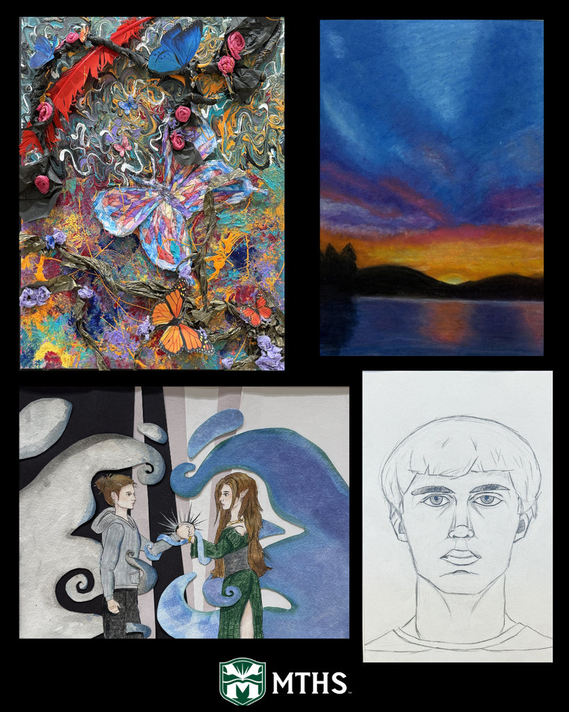 Selections from MTHS student artists for the 2nd Annual Art & Design Show at Montville Township High School (100 Horseneck Road, Montville, NJ) from 6:00-8:00pm in the Main Gymnasium.