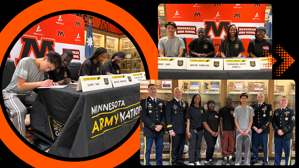 MHS Students Commit to the Army National Guard