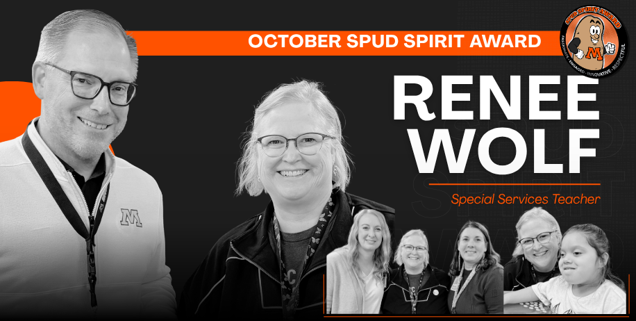 Renee Wolf is October Spud Spirit Award Winner