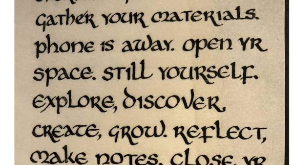 calligraphy
