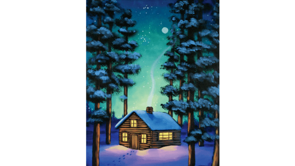 winter cottage