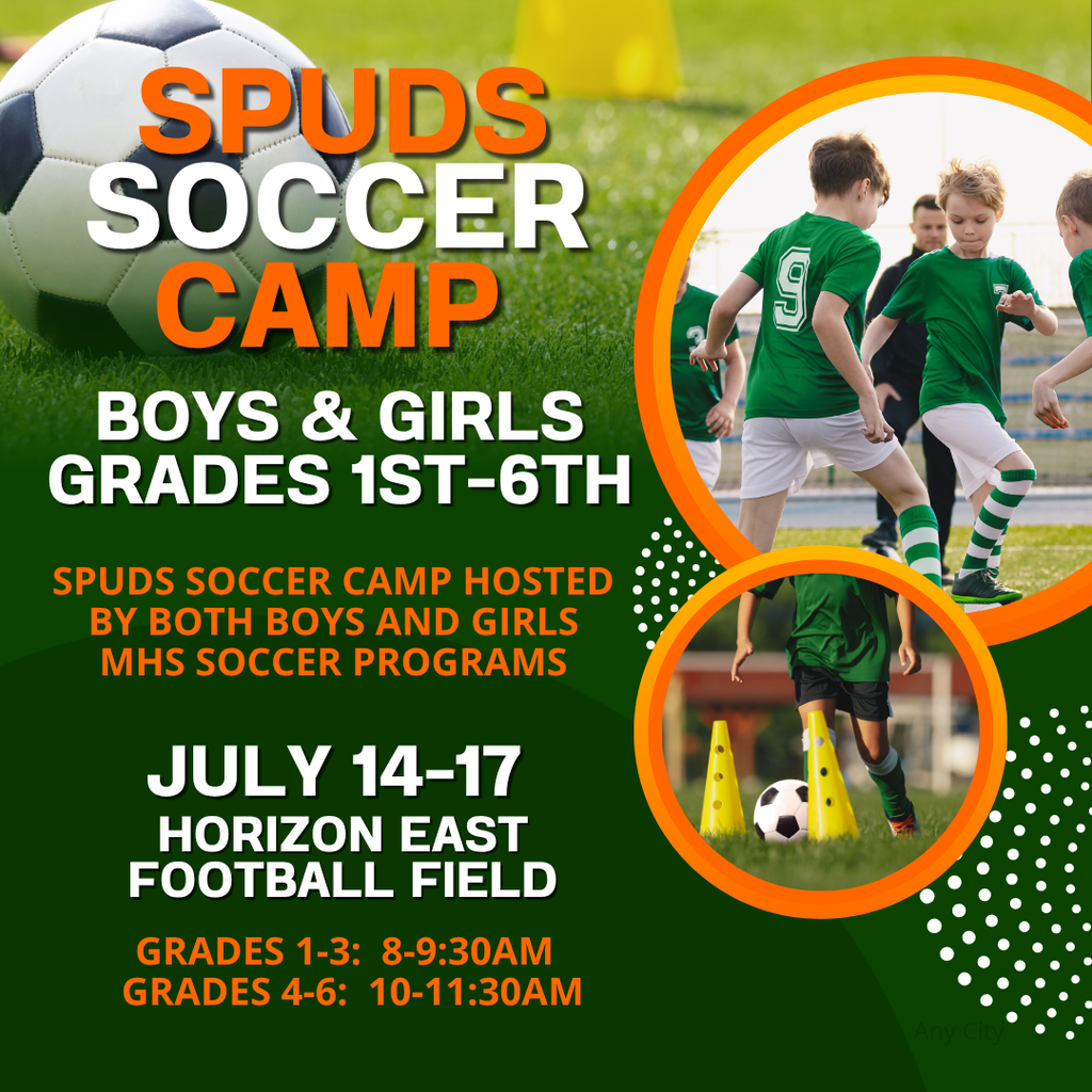 Spuds soccer camp