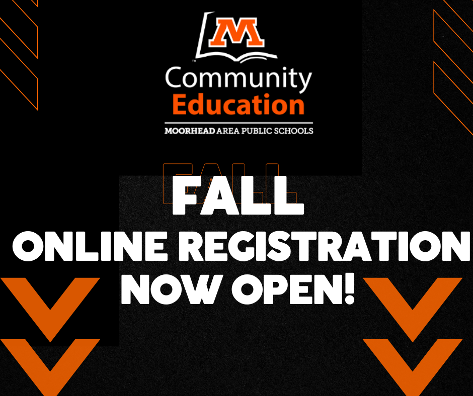 Fall online registration now open!