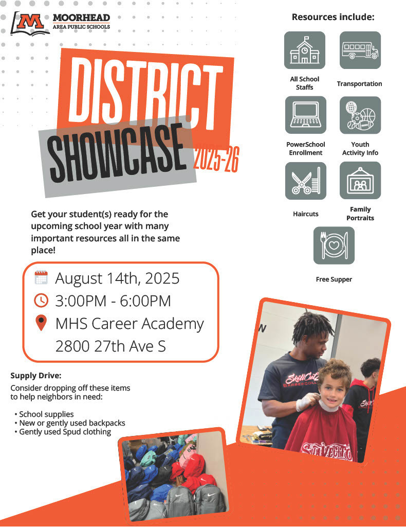 district show case flier 
