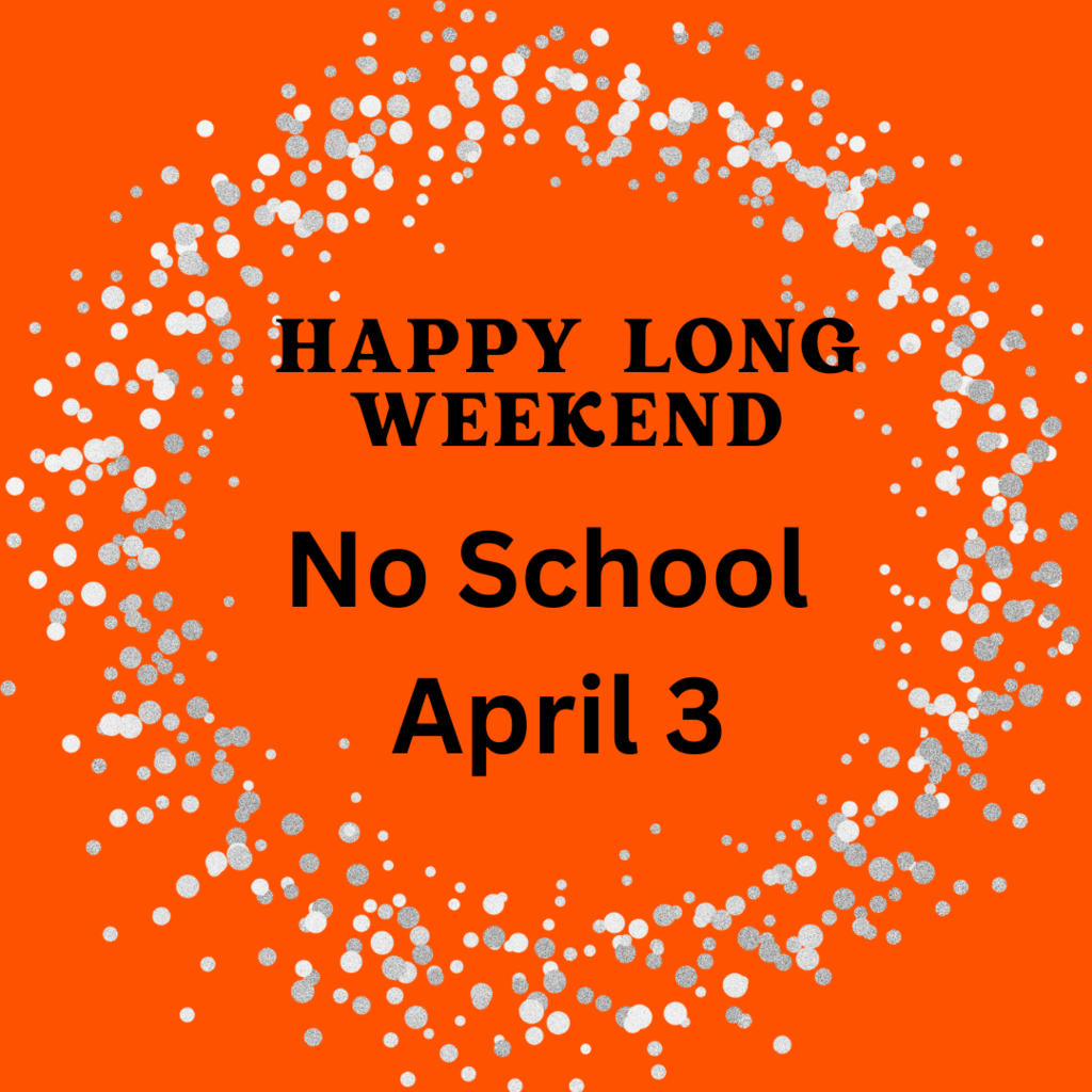 no school April 3