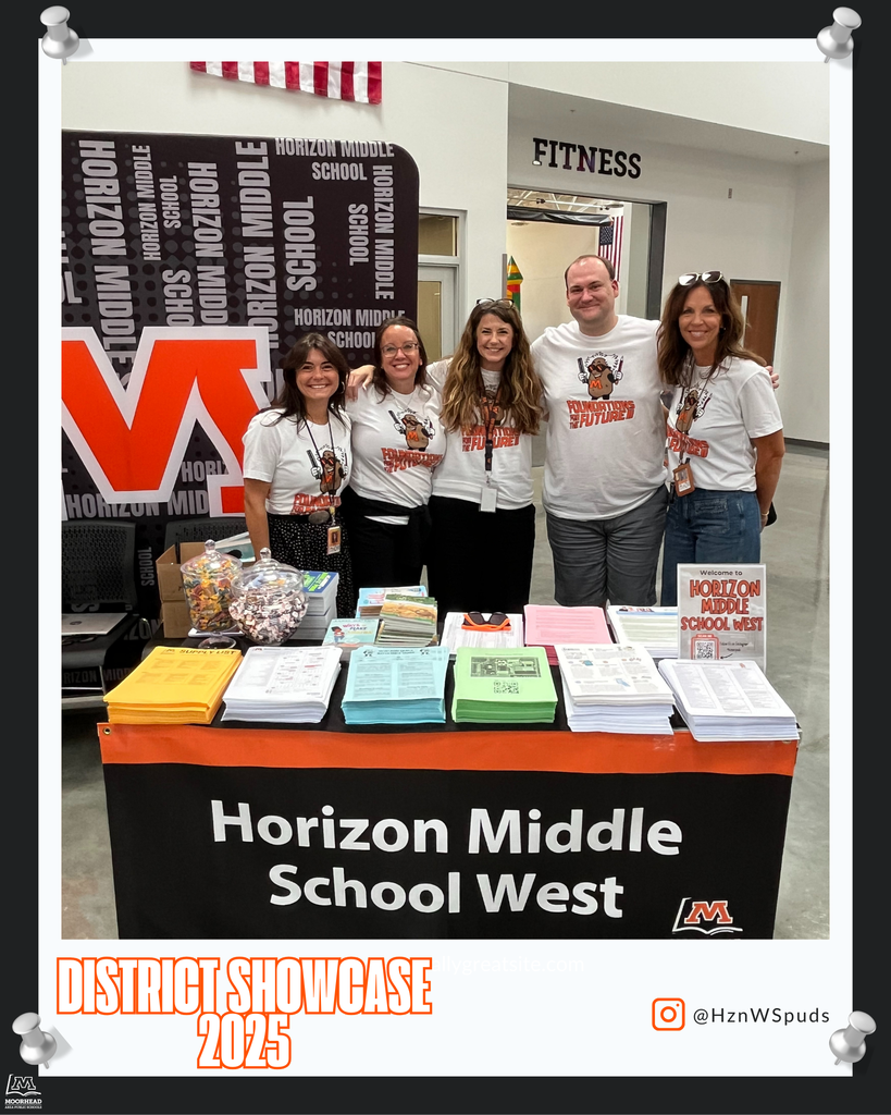 Picture of staff at the Horizon West Booth at the 2025 District Showcase 