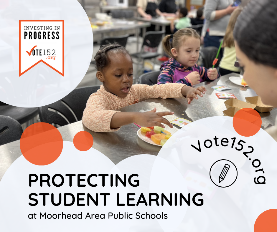 Investing in Progress Vote152.org. Protecting Student learning at Moorhead Area Public Schools. Vote152.org