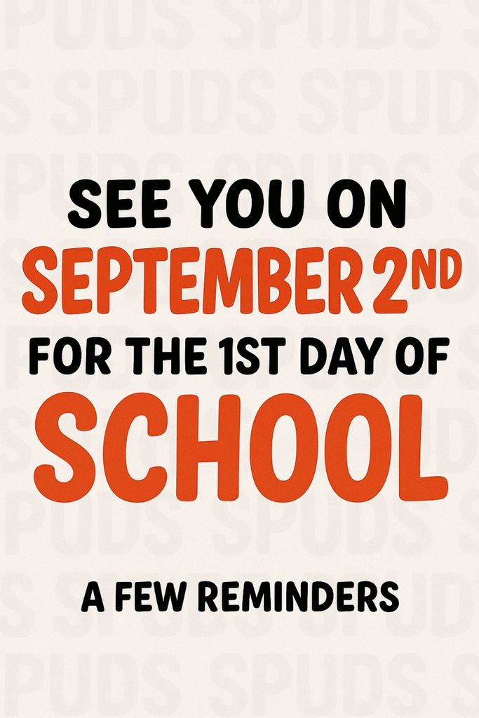 reminders for first day