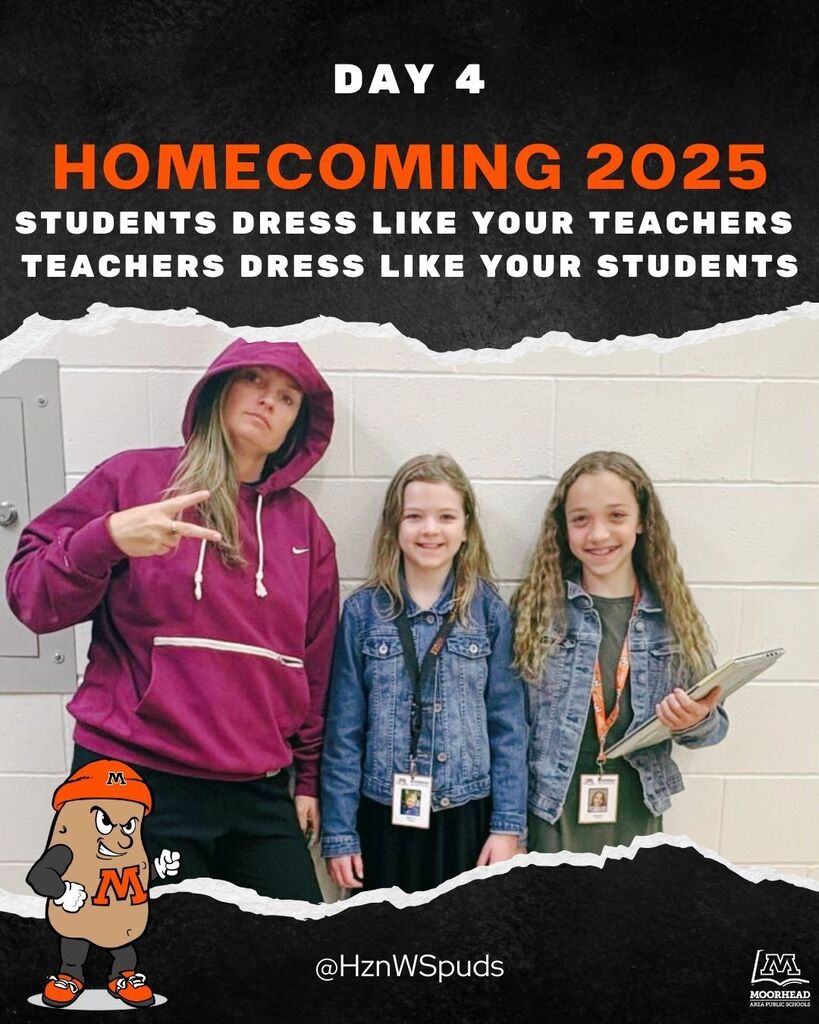 Students Dress like your teacher and teachers like your students, homecoming photo