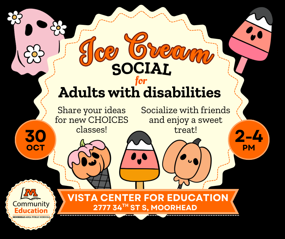 Ice Cream Social for Adults with Disabilities