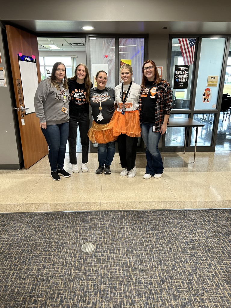 Horizon East Teachers Showing school Spirit