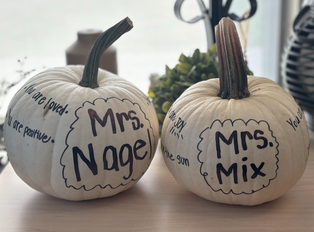 Pumpkins Thanking SGR's Principals