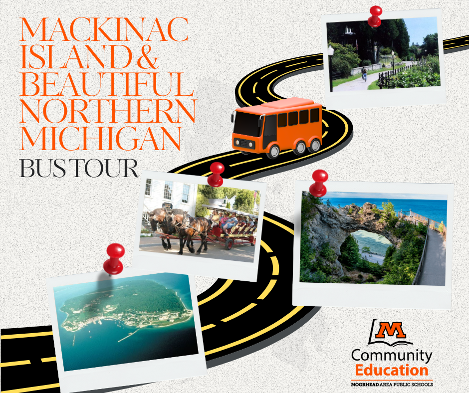 Mackinac Island and beautiful northern Michigan bus tour