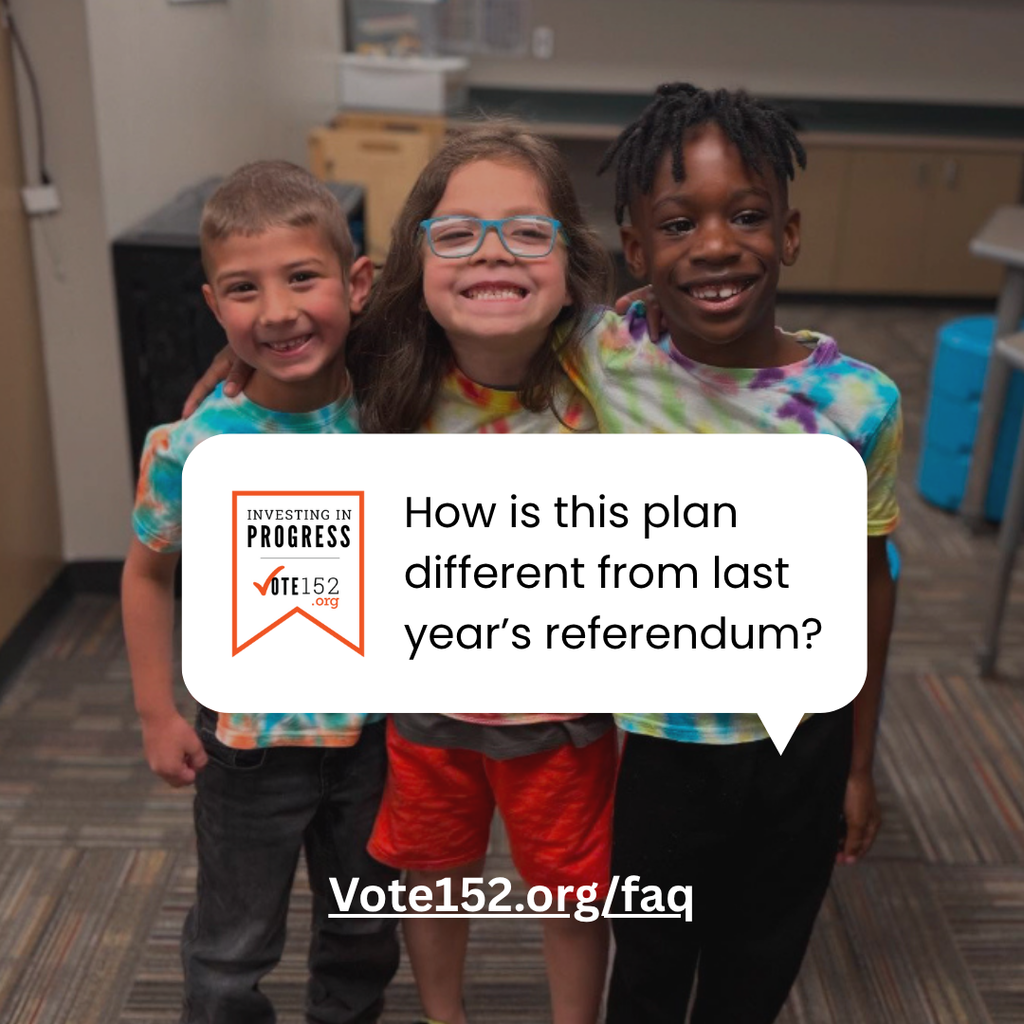 How is this plan different from last years referendum? Vote152.org/faq