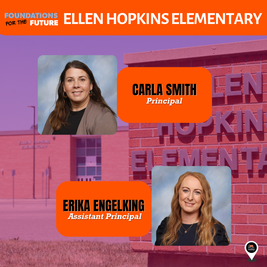 Ellen Hopkins Elementary. Carla Smith, Principal. Erika Engelking Assistant principal.