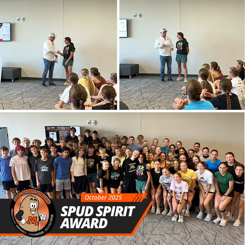 Lisa Grafstrom Winning Spud Spirit Award
