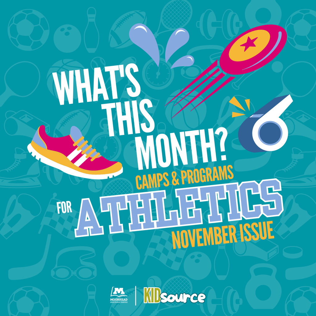 Whats this month? Camps and Programs for Athletics November issue. KidScource