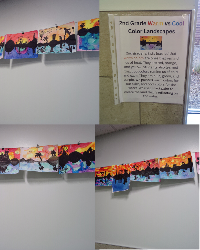 2nd grade art work