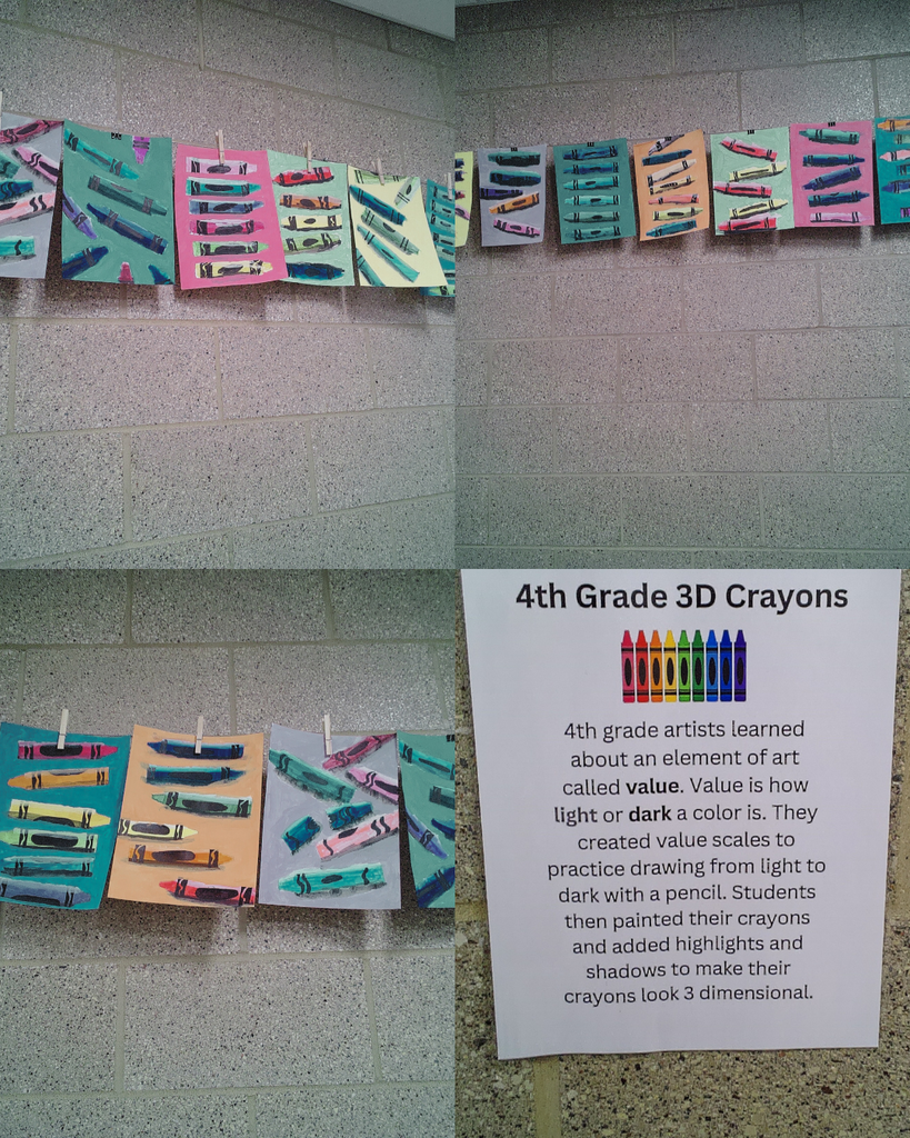 4th grade art work