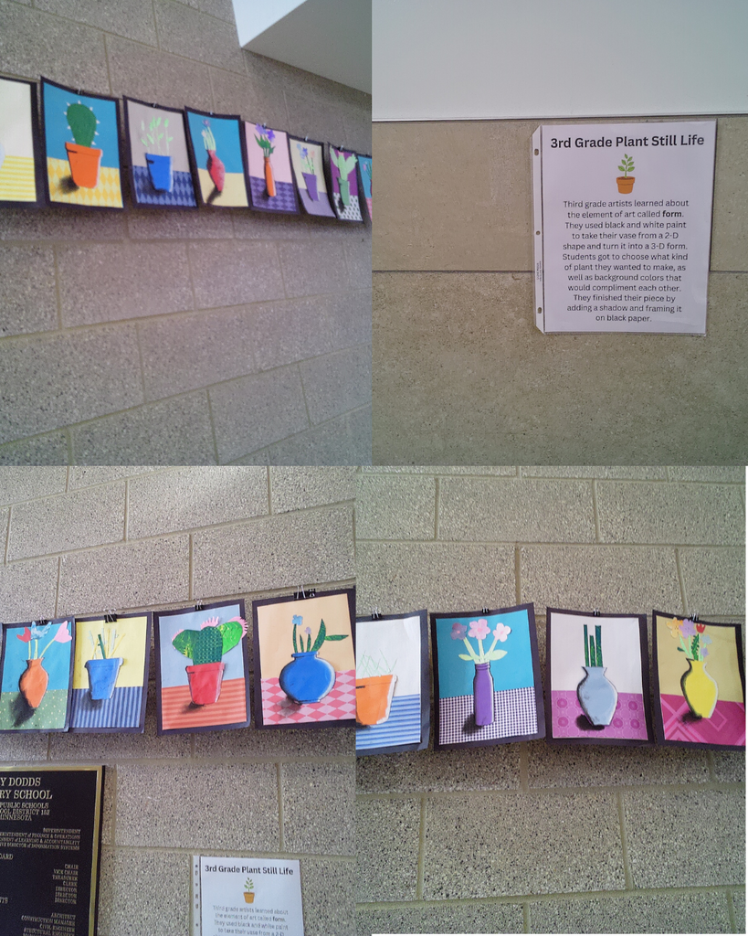 art work by 3rd grade students 