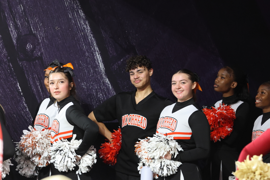 Moorhead High School Football Cheer Team