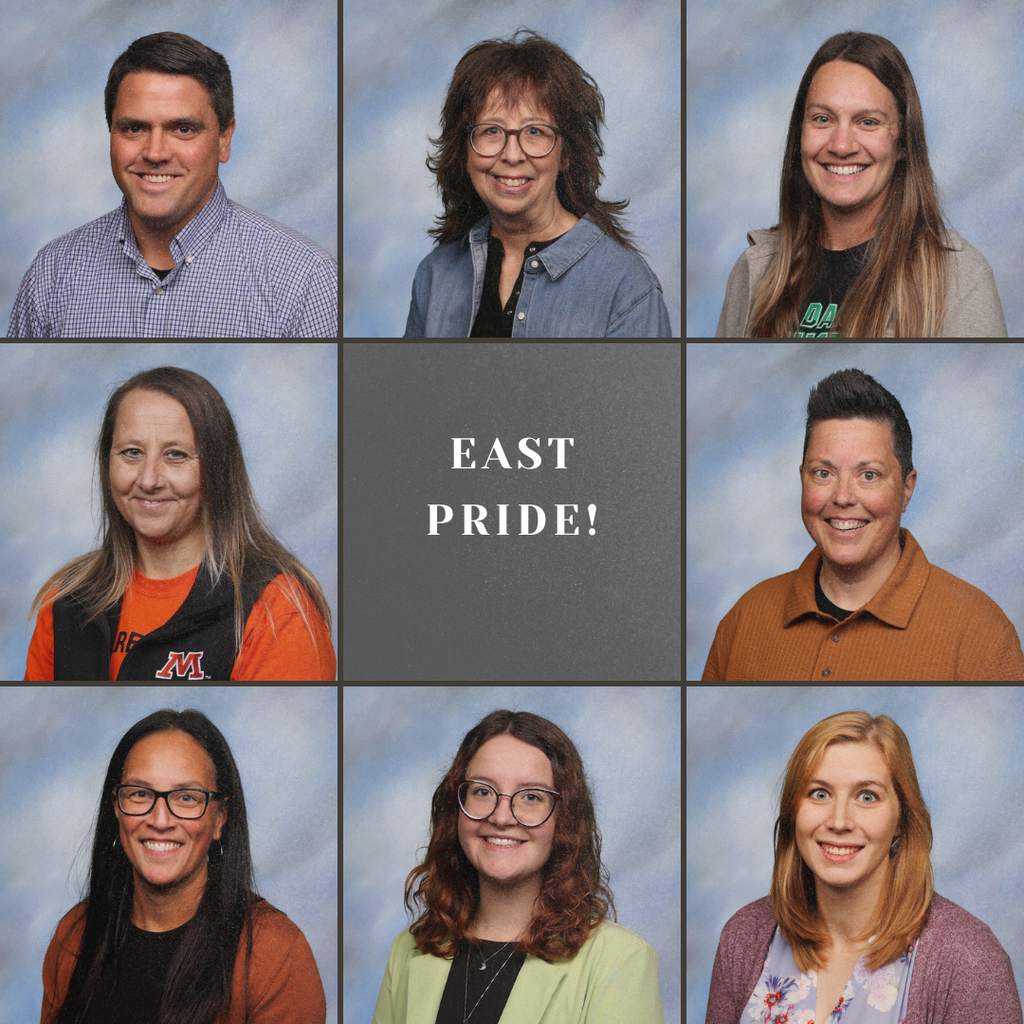 8 East Pride Staff Members who are doing great work!