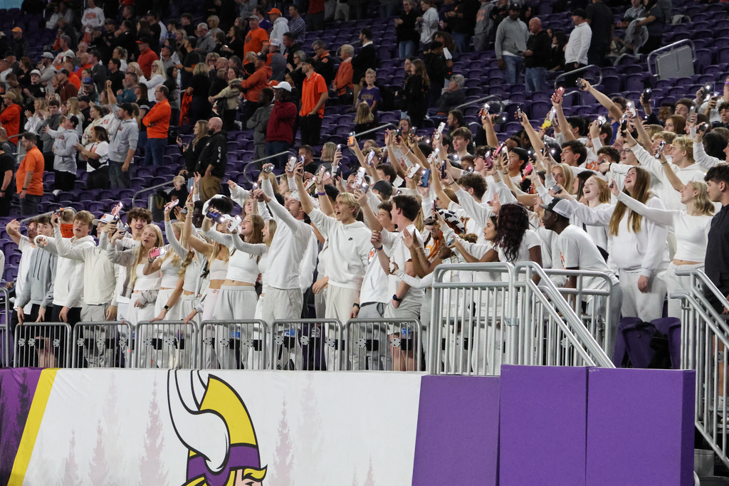 Moorhead Football Game crowd