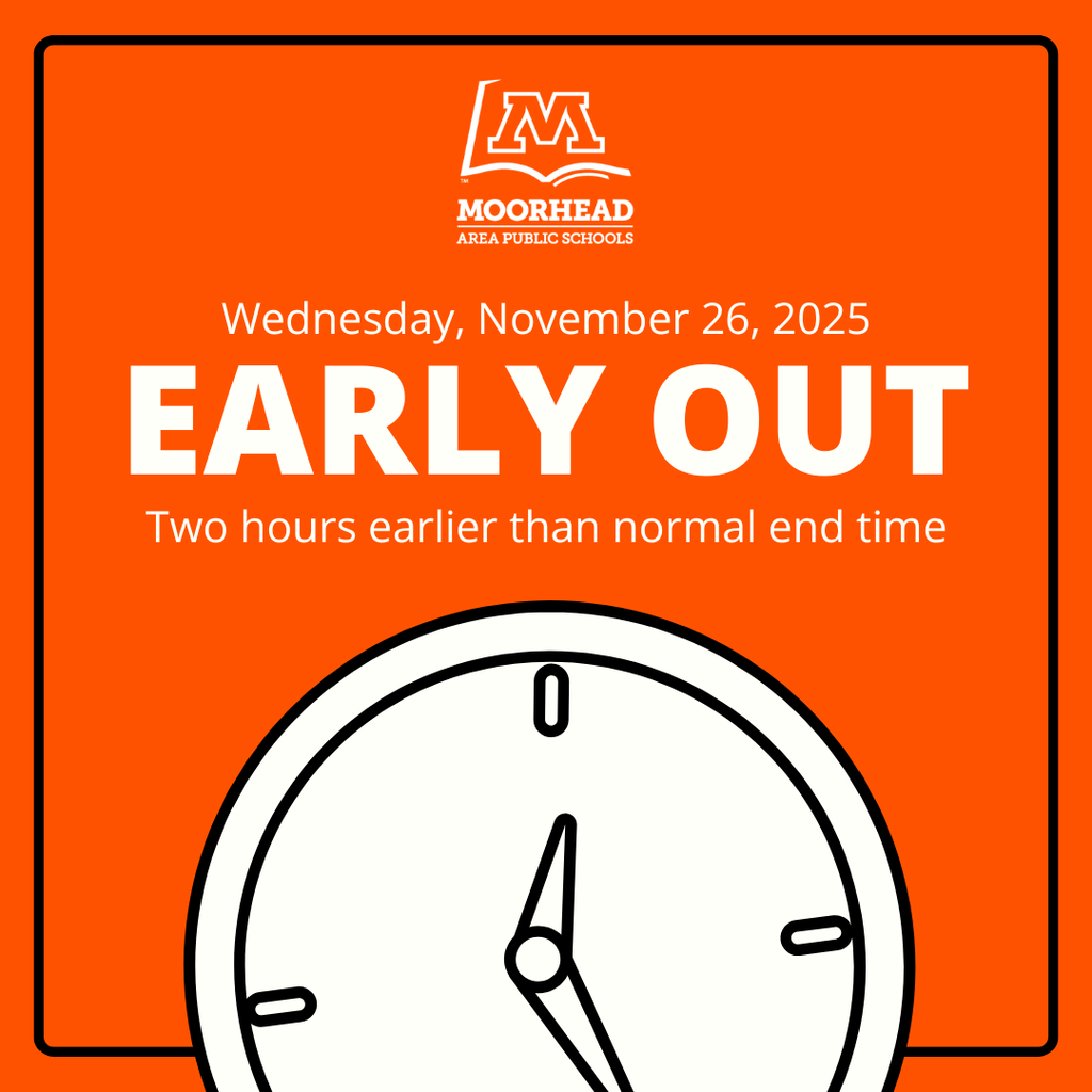 wednesday, november 26. Early out, two hours earlier than normal end time