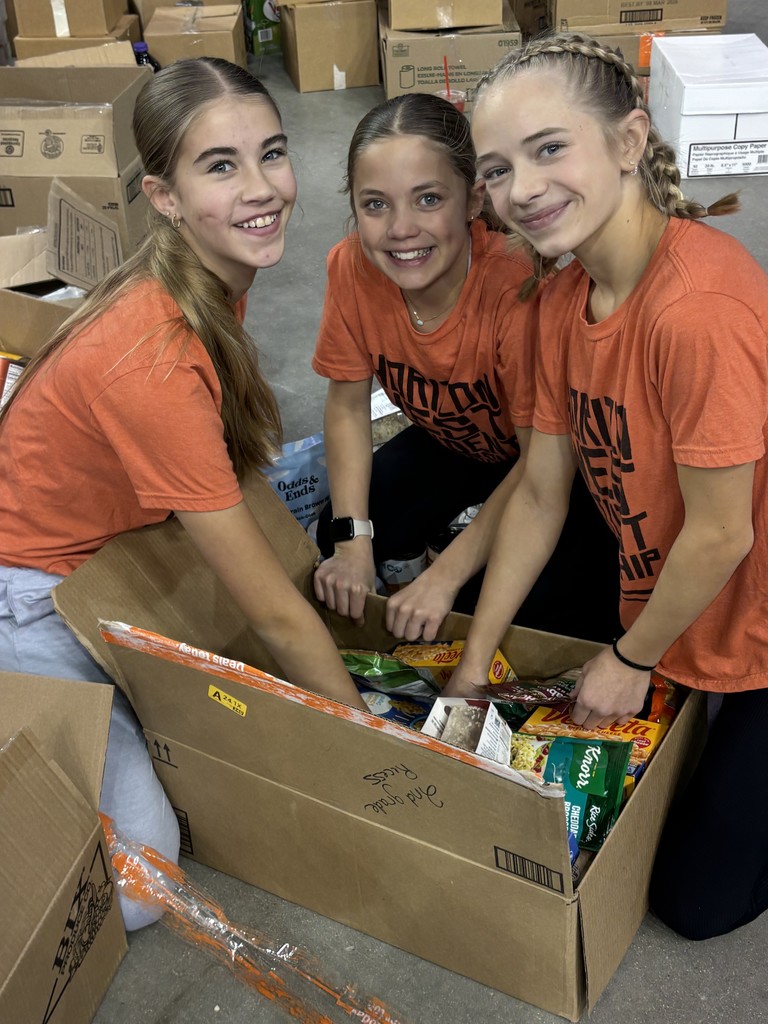 Student Leadership at fill the dome event