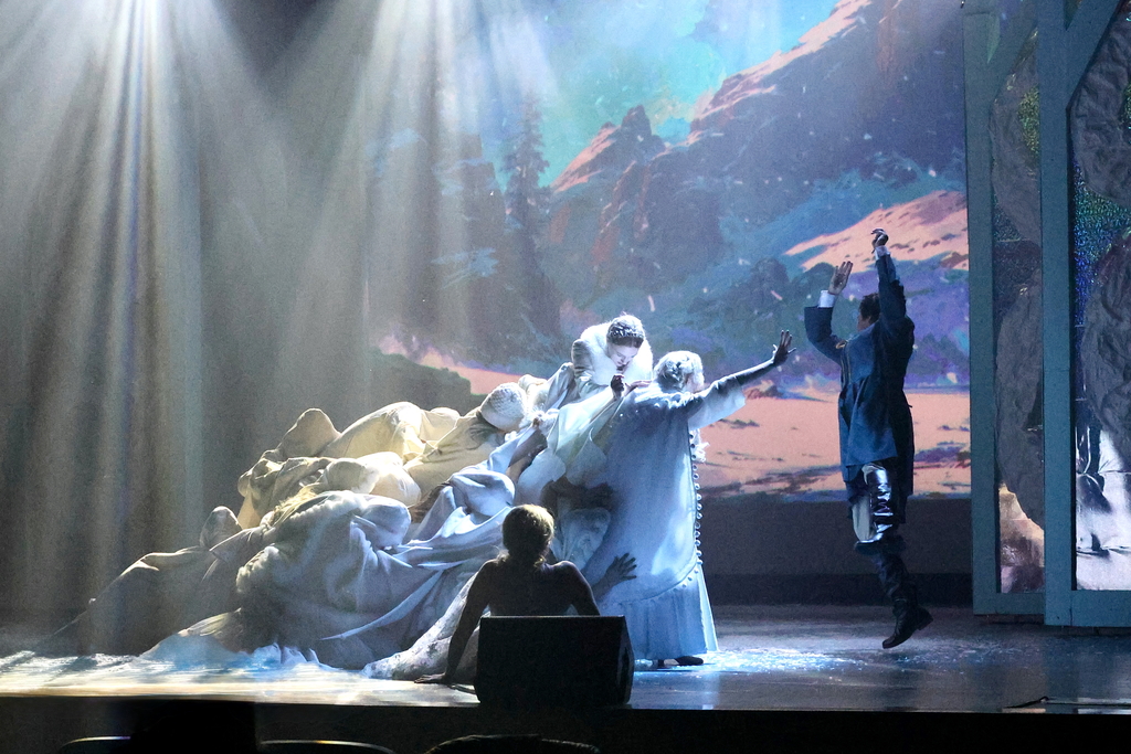 Frozen the musical snow