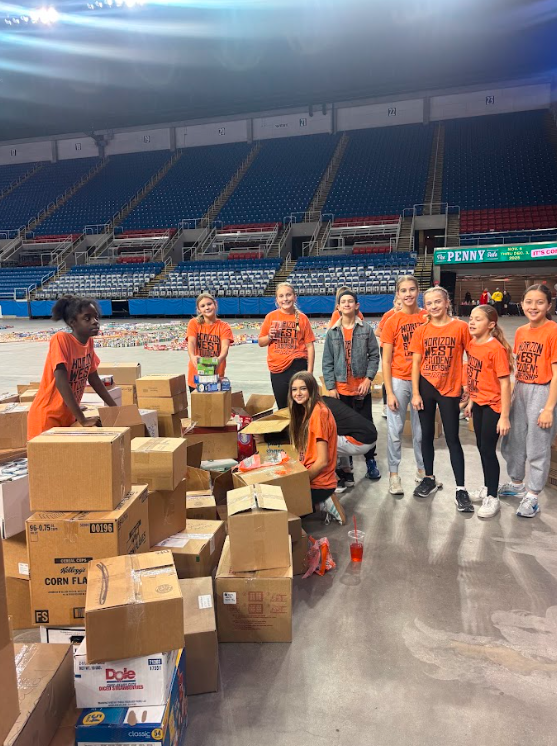 Horizon West students fill the dome