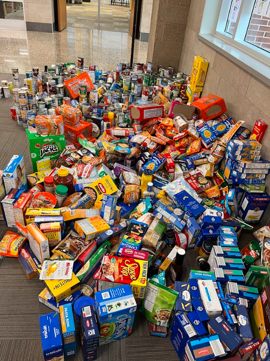 Dorothy dodds food drive results