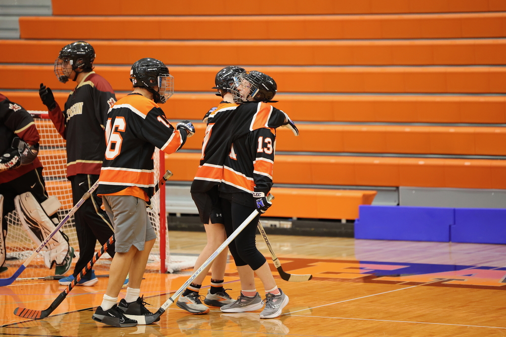 Floor Hockey Game VS Maple Grove
