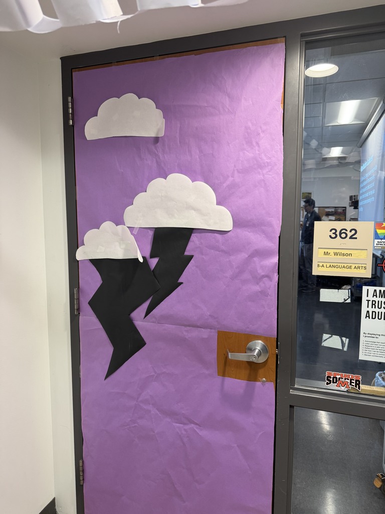 Christmas Door Decorating Horizon Middle School East