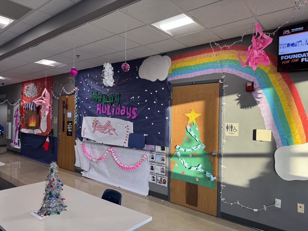 Christmas Door Decorating Horizon Middle School East