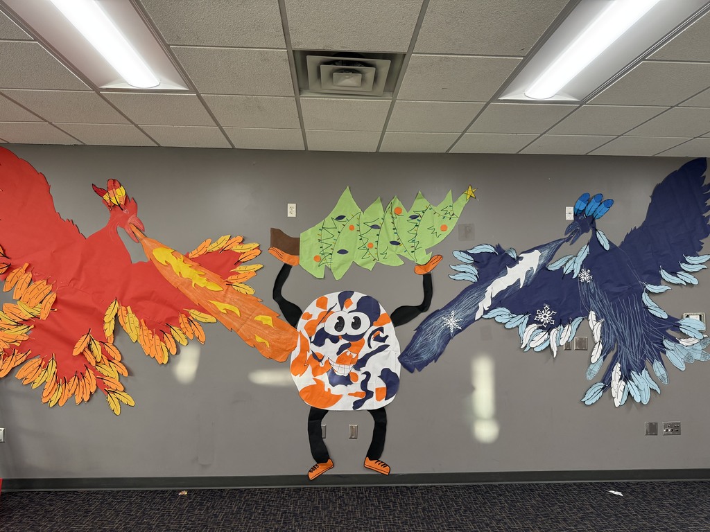 Christmas Door Decorating Horizon Middle School East