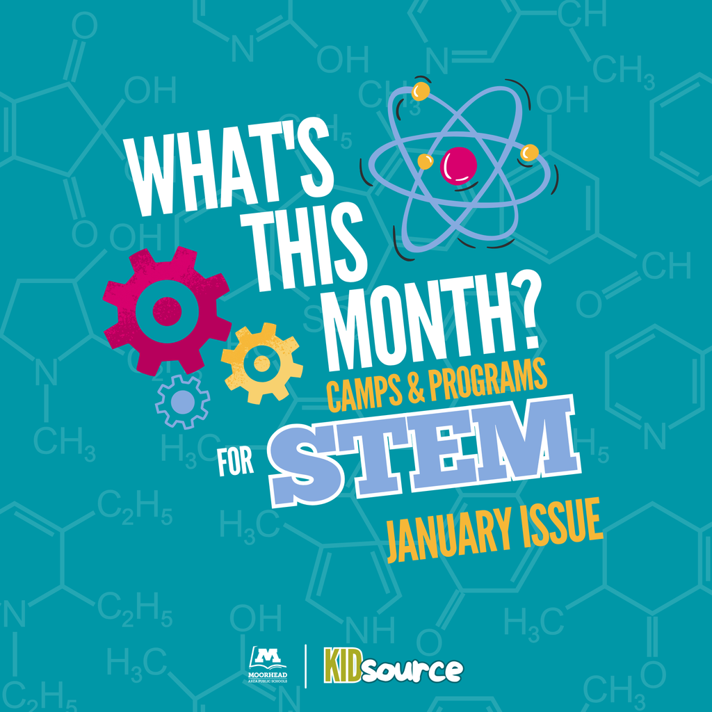 Whats This Month? Camps and programs for stem January issue