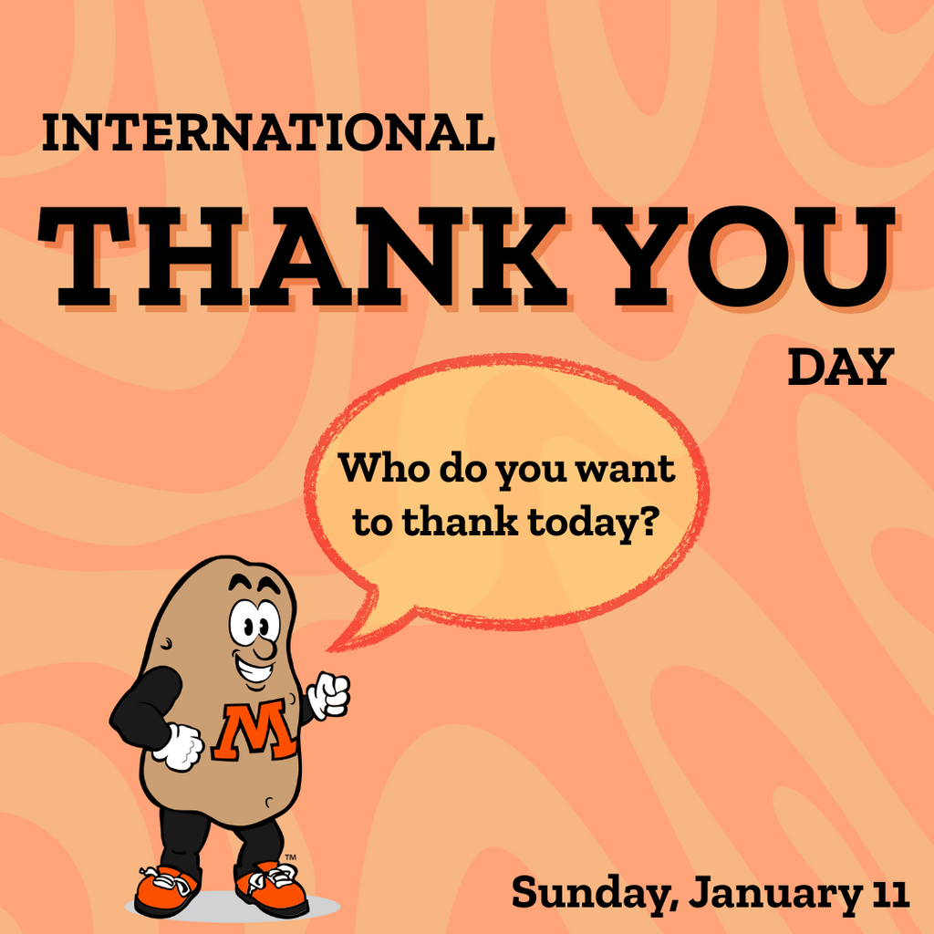 International Thank you day Sunday January 11 Who do you want to thank today?