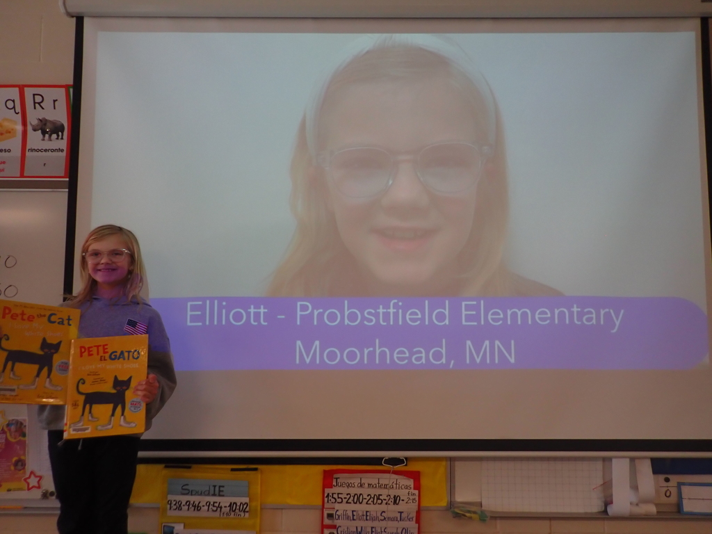 Book Breaks is our virtual author visit portal and allows students to send in their questions via video for authors to answer live! 