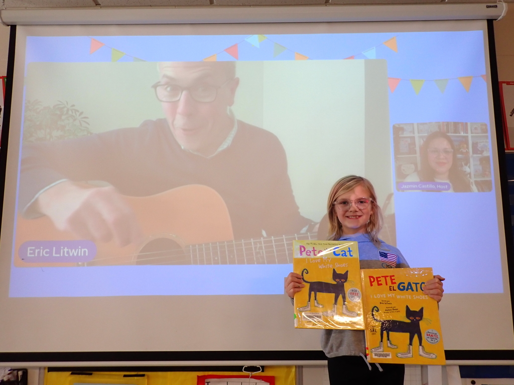 Author of Pete the Cat, Eric Litwin!