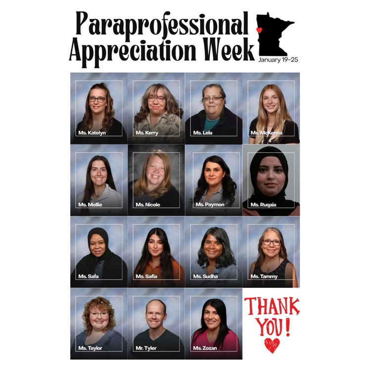 Paraprofessional Appreciation Week
