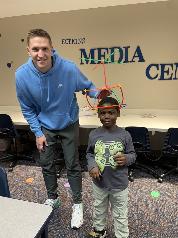 Having fun in the media center