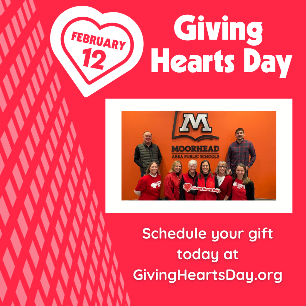 Feb 12 giving hearts day. schedule your gift today at givingheartsday.org