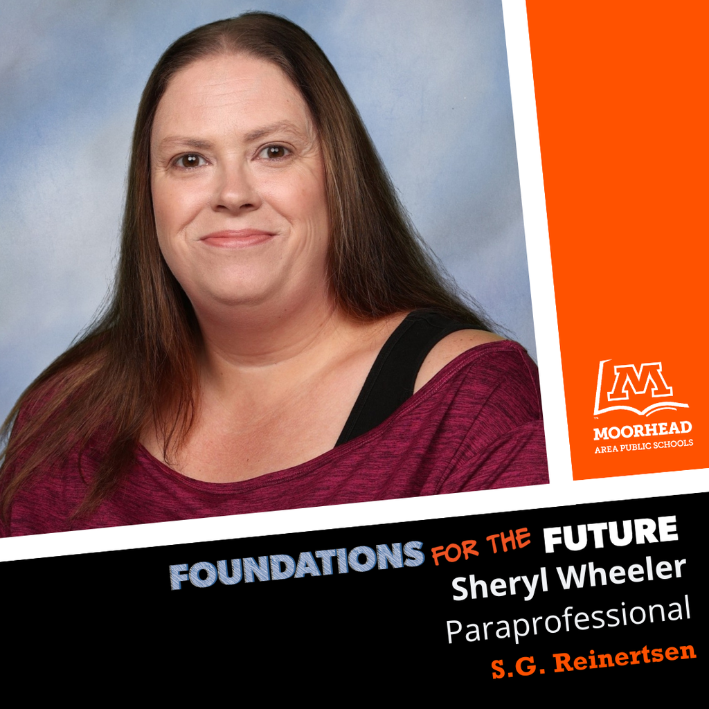 staff shoutout. Foundations for the future. sheryl Wheeler paraprofessional at SGR
