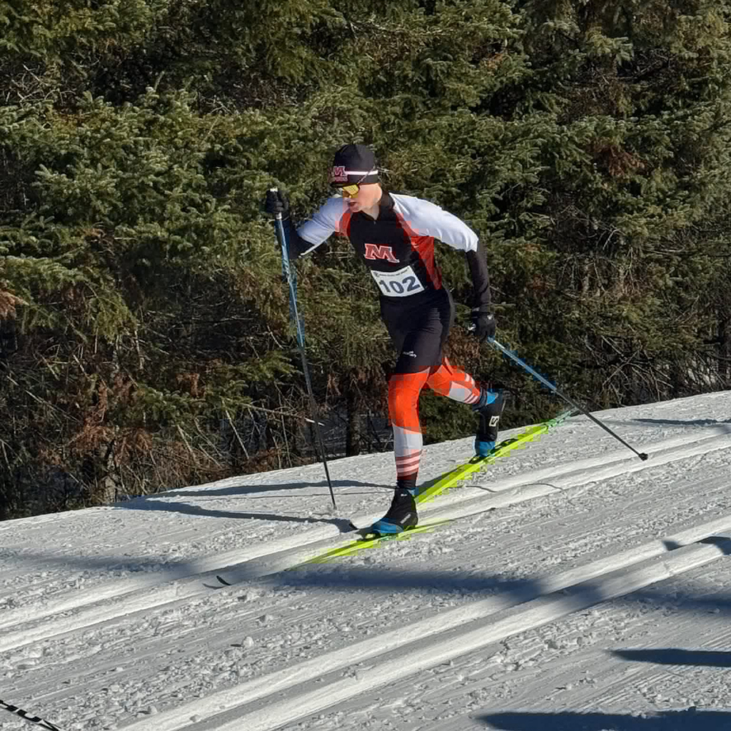 A Spud Nordic Skier