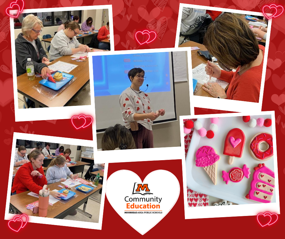 valentines day cookie decorating class