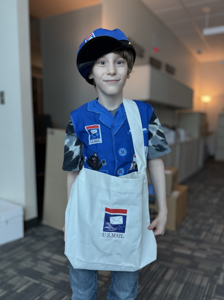 Colt delivering mail.