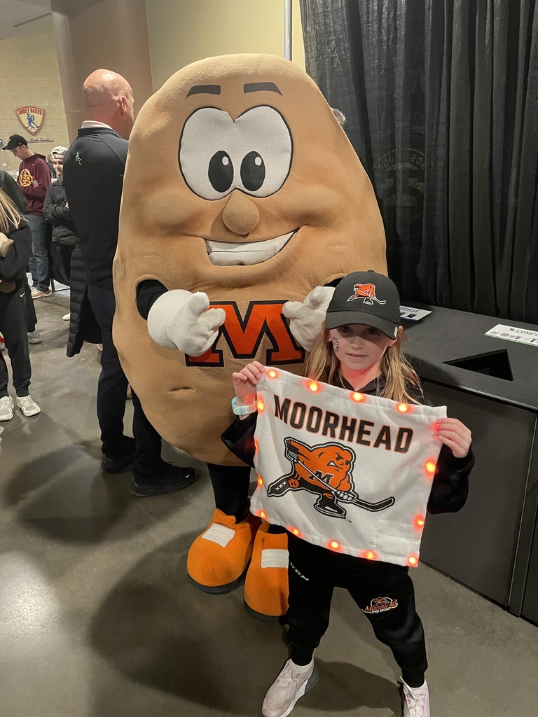 Spuddy at the AA Hockey tourney